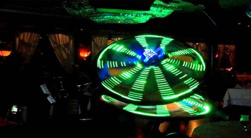 a close up of a ferris wheel in a room at مركب ريفر River Boat in Cairo
