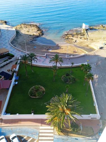 Blue armchair with sea view Apartment in Calpe
