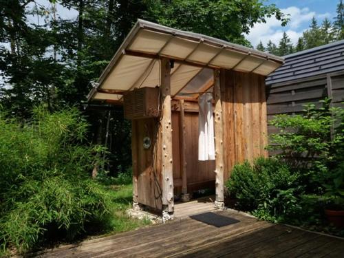 Zahrada ubytování Glamping Lodge Hintersee
