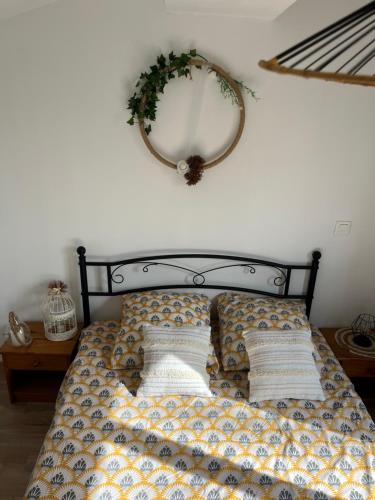 Postel nebo postele na pokoji v ubytování Chambre et salle de bain indépendantes