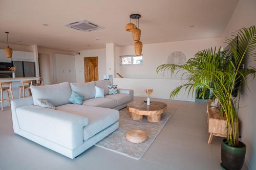 Χώρος καθιστικού στο Horizon Villa