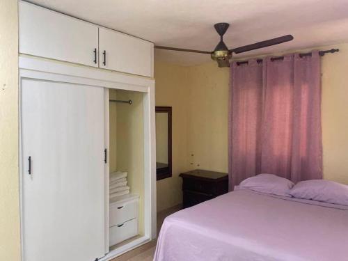 Cama o camas de una habitación en Casa-hogar moises