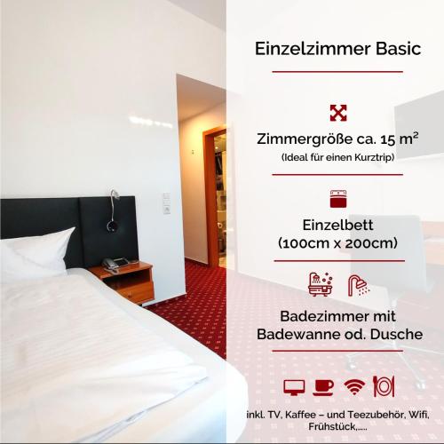 Katil atau katil-katil dalam bilik di Hotel Schwert