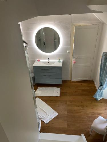 Ένα μπάνιο στο Séjour en château privé