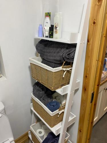 Postel nebo postele na pokoji v ubytování The Tigín
