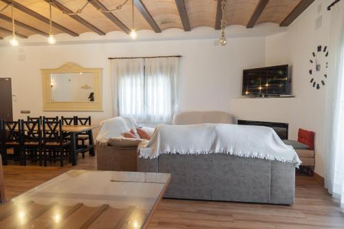 Posezení v ubytování Cortijo el viejo