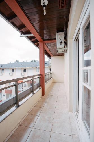Balkoni atau teres di Hotel Prata Villaggio