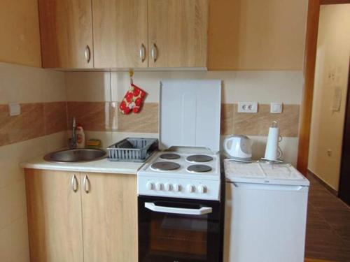 Nhà bếp/bếp nhỏ tại Sneža