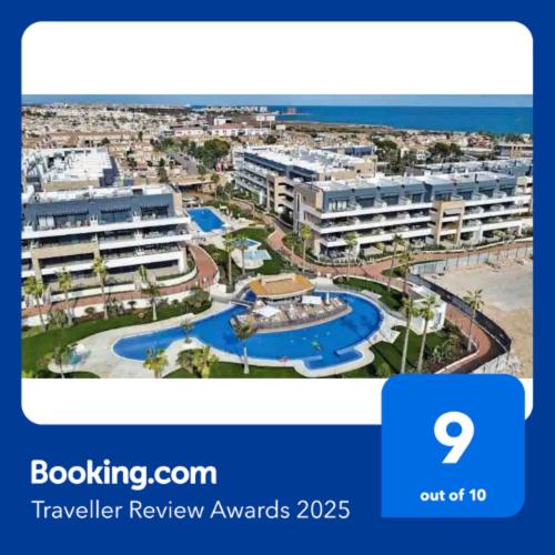 The best flat with a heated swimming pool