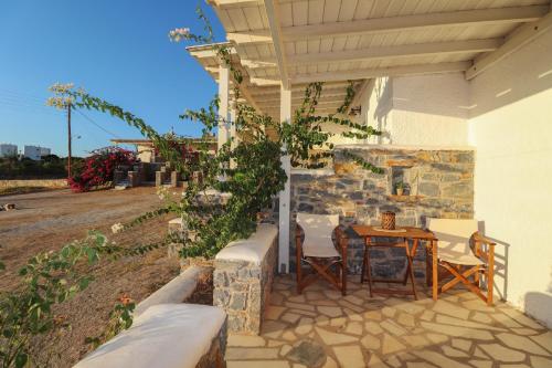 Balkón nebo terasa v ubytování Sunny Studios Naxos