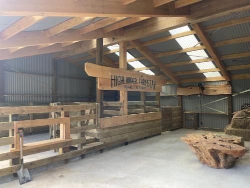 Narivoodi või narivoodid majutusasutuse Highlander Farmstay - Cabins toas