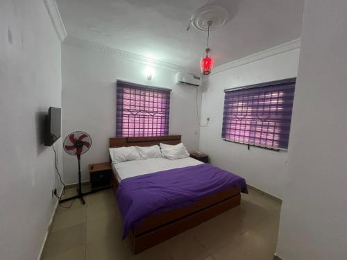 Postel nebo postele na pokoji v ubytování 501 Aparthotel