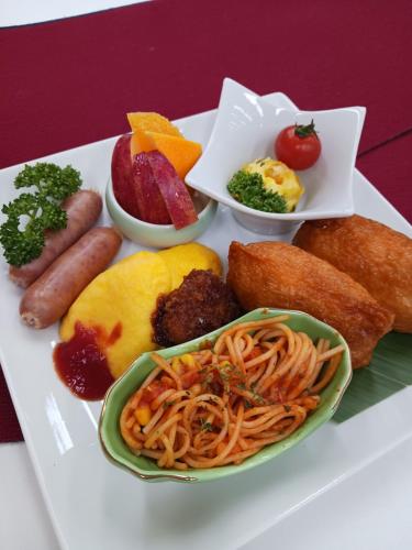 Comida en el hotel o alrededores