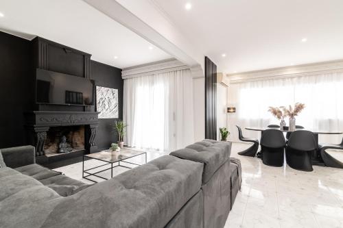 Zona de estar de Villa Merlis