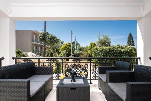 Zona de estar de Villa Merlis