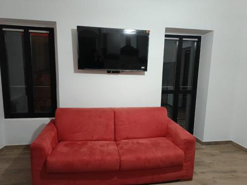 Khu vực ghế ngồi tại Casa Antonelli