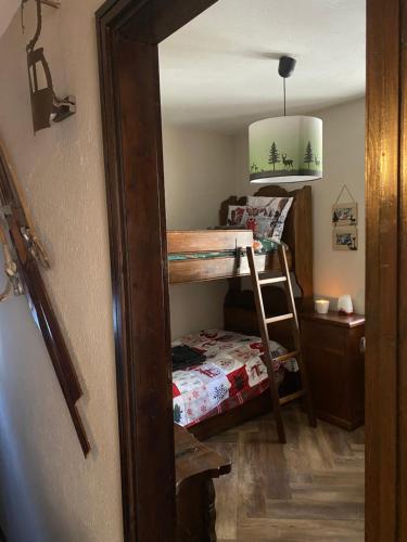 Postel nebo postele na pokoji v ubytování Les Arnauds