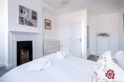 Katil atau katil-katil dalam bilik di 2 Volunteer House, Leiston - Aldeburgh Coastal Cottages