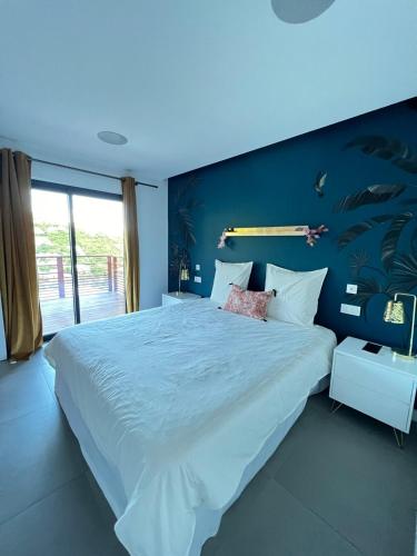 Krevet ili kreveti u jedinici u okviru objekta Villa Leo