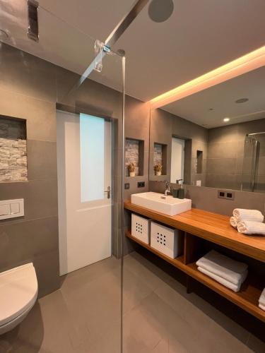 Kupatilo u objektu Villa Leo