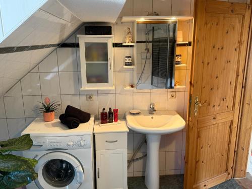 Galería fotográfica de Schöne Ferienwohnung im Erholungsort Sternberg en Sternberg