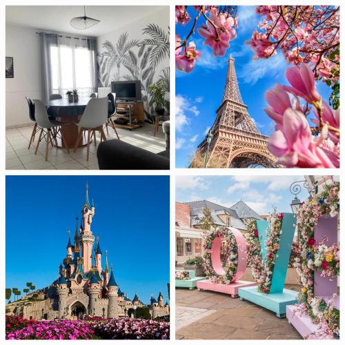 Disney, sunny comfortable 2 bedrooms family apartment, 8 pers, wifi, NETFLIX