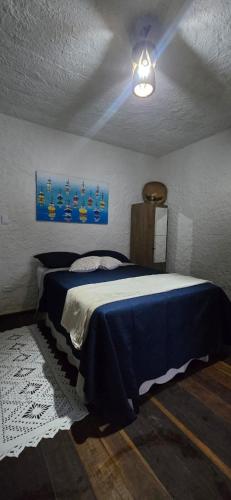 Postel nebo postele na pokoji v ubytování Suítes Sabor e Mar