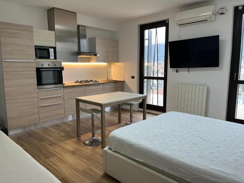 Η κουζίνα ή μικρή κουζίνα στο Lake View Terrace