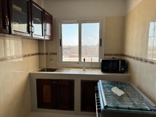 Kuchyň nebo kuchyňský kout v ubytování Albatros 402