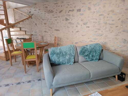 Posezení v ubytování Le gîte de la Muraille classé 3 Etoiles pour 4 personnes