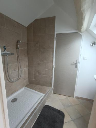 Koupelna v ubytování Le gîte de la Muraille classé 3 Etoiles pour 4 personnes