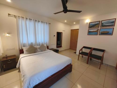Katil atau katil-katil dalam bilik di Oriole Homestay