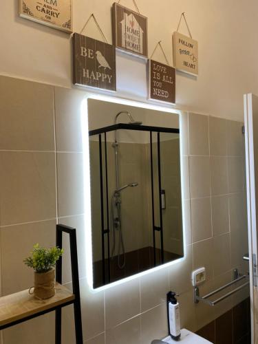 Koupelna v ubytování La casetta di Nina