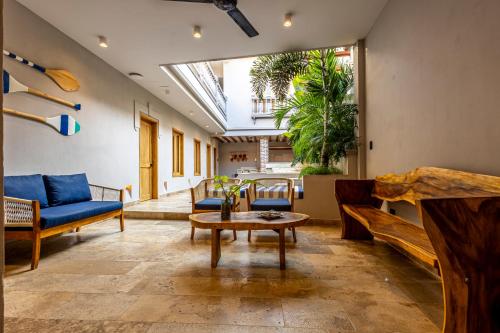 Posezení v ubytování Casa Cascabel By Soho