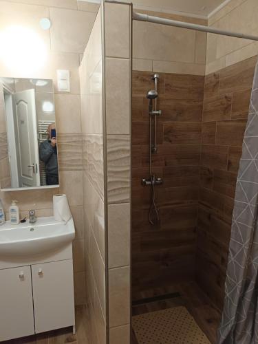 Et badeværelse på Dékány vendégház