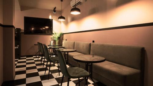 Ruang duduk di Hografic Hotel