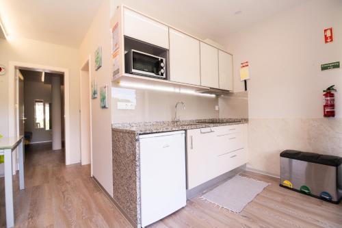 Dapur atau dapur kecil di Casa do Manuel