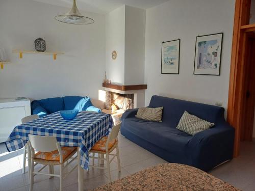 Χώρος καθιστικού στο Casa Porto Selvaggio