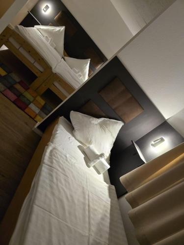 Cama o camas de una habitación en Niehler Hotel
