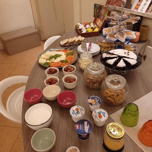 Mad på bed and breakfast-stedet eller i nærheden