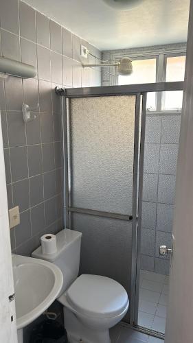 Ванная комната в Itajubá Classic Setor Central Goiânia