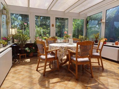 Zahrada ubytování Ferienhaus Voß