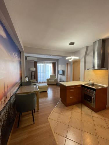 Køkken eller tekøkken på Valencia Apartamento Sol de Naranja