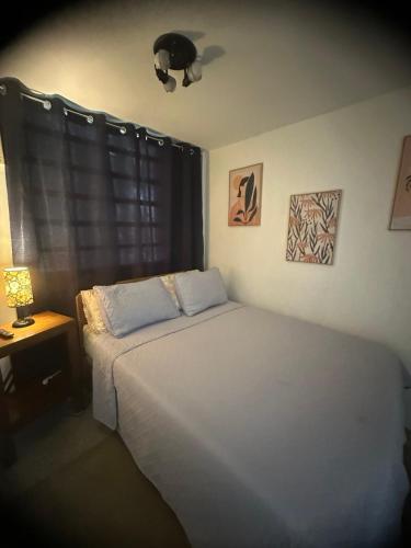 Postel nebo postele na pokoji v ubytování Apartamento Único en Caracas 3 habitaciones, 3 baños, terrazas, hamaca, estacionamiento, smartv, wifi y una decoración brutal estilo Art Déco - Moderno