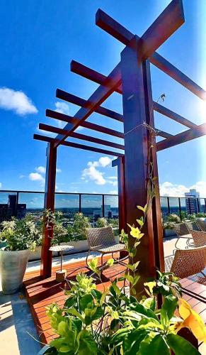 Un balcón o terraza en Compact Time Flat Perfect