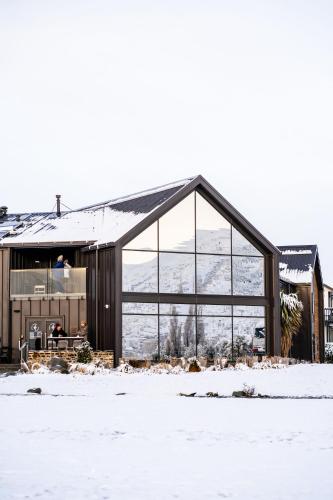冬のHaka House Lake Tekapoの様子