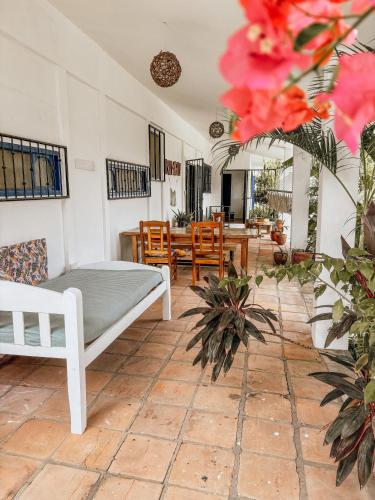 Posezení v ubytování Nimbu Beachhouse