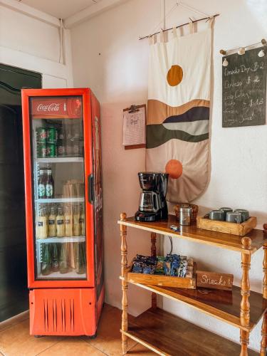 Kuchyň nebo kuchyňský kout v ubytování Nimbu Beachhouse