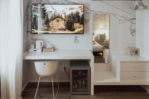 TV o dispositivi per l'intrattenimento presso SK Active hotel - ex Garni Hotello