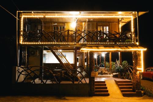 Balkón nebo terasa v ubytování Ura Ura Homestay